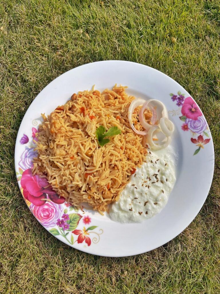 chana pulao