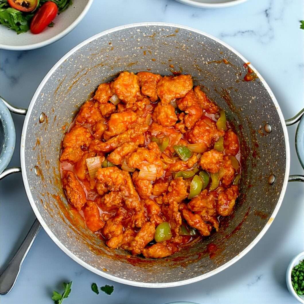 Quick Chicken Manchurian Recipe