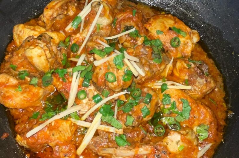 Authentic Pakistani Karahi Murgh| Chicken Karahi