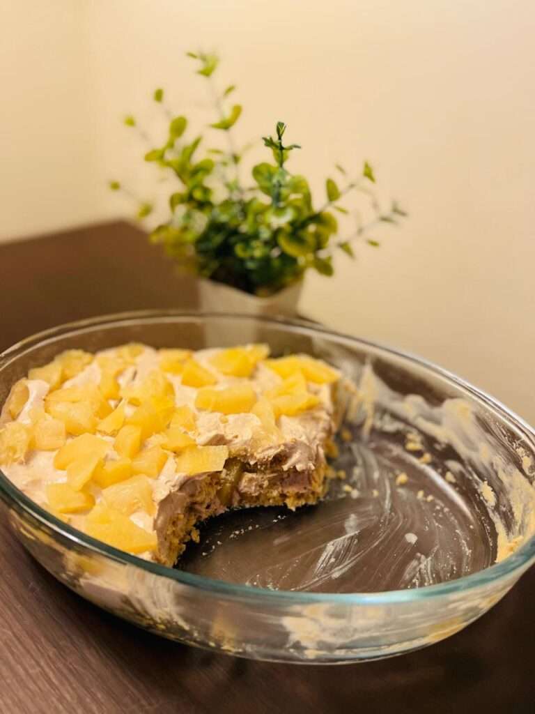 No Bake Pineapple Dream Dessert