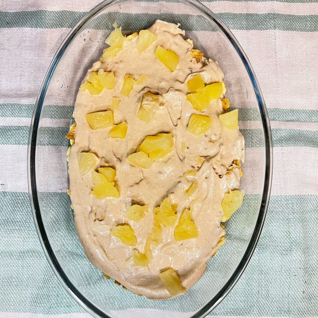 no bake pineapple dreamy dessert