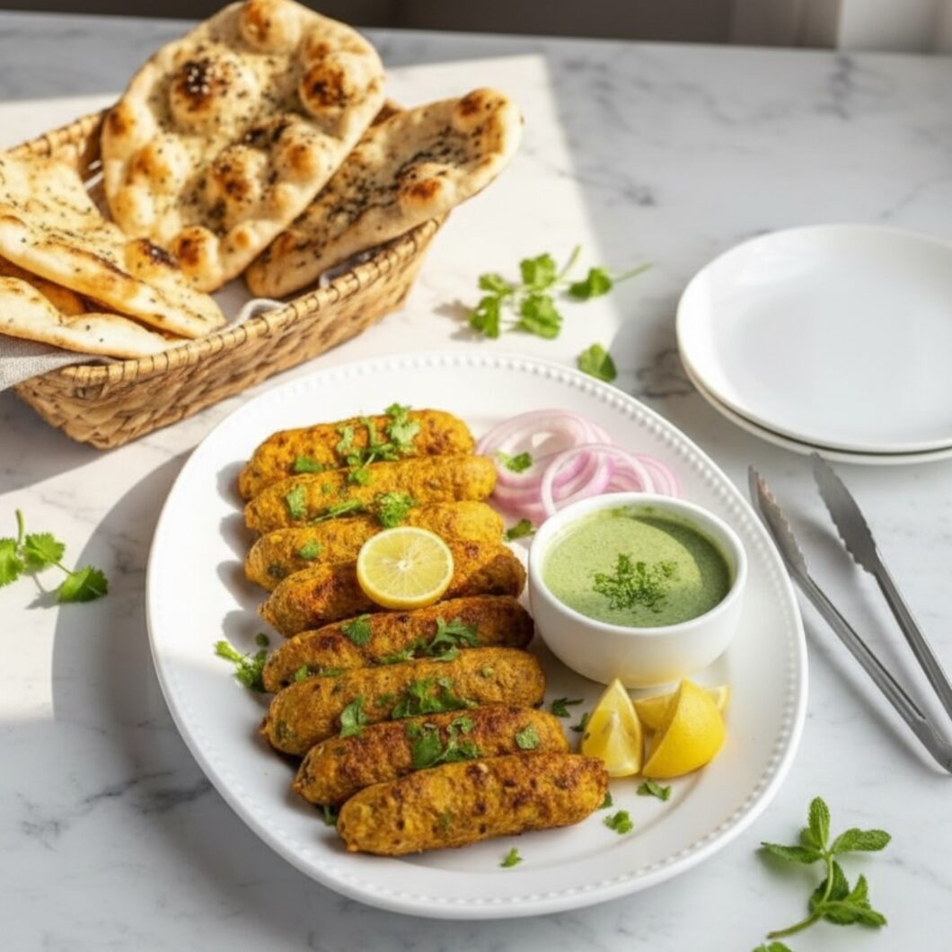 Chicken Seekh Kabab Recipe