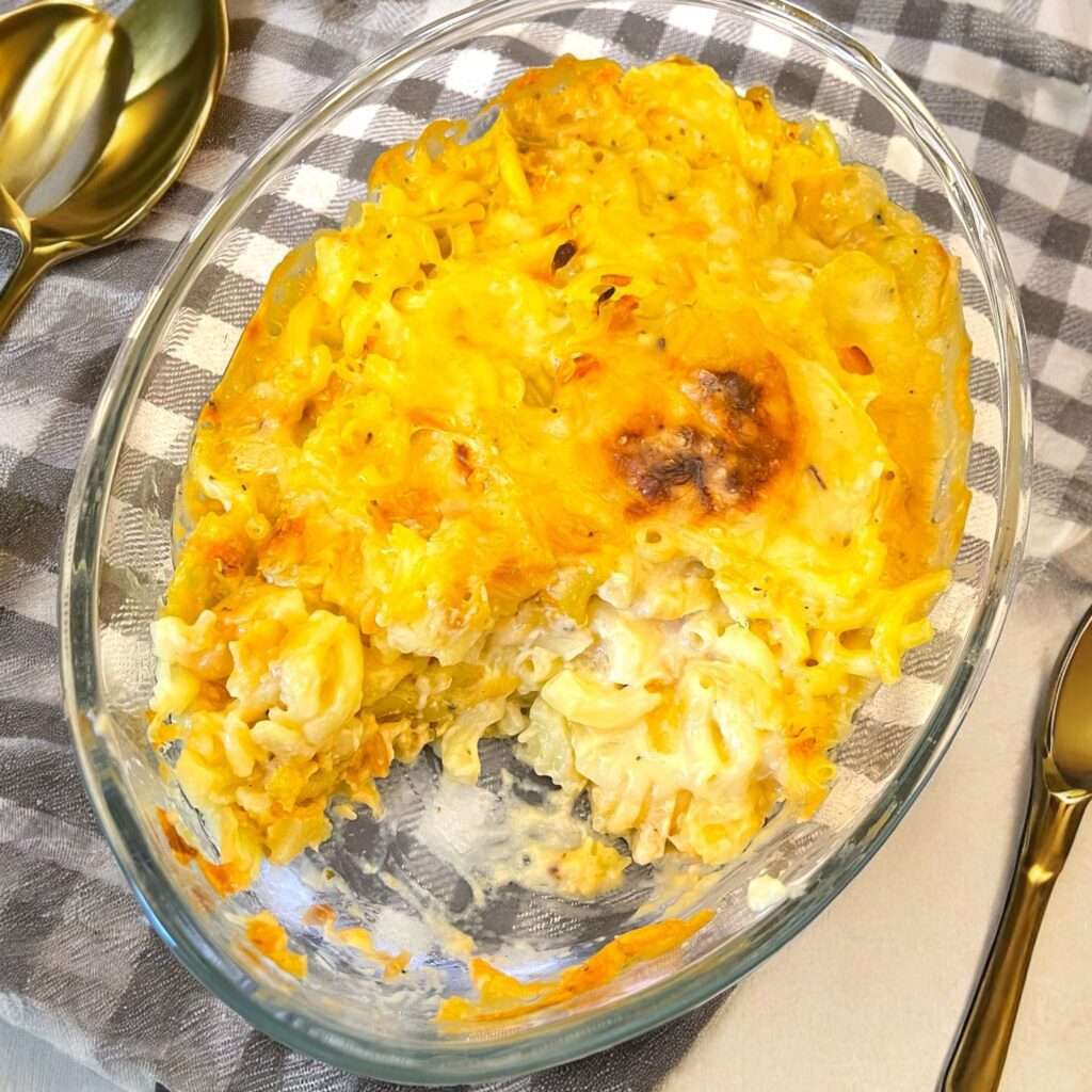 baked potato mac n cheese