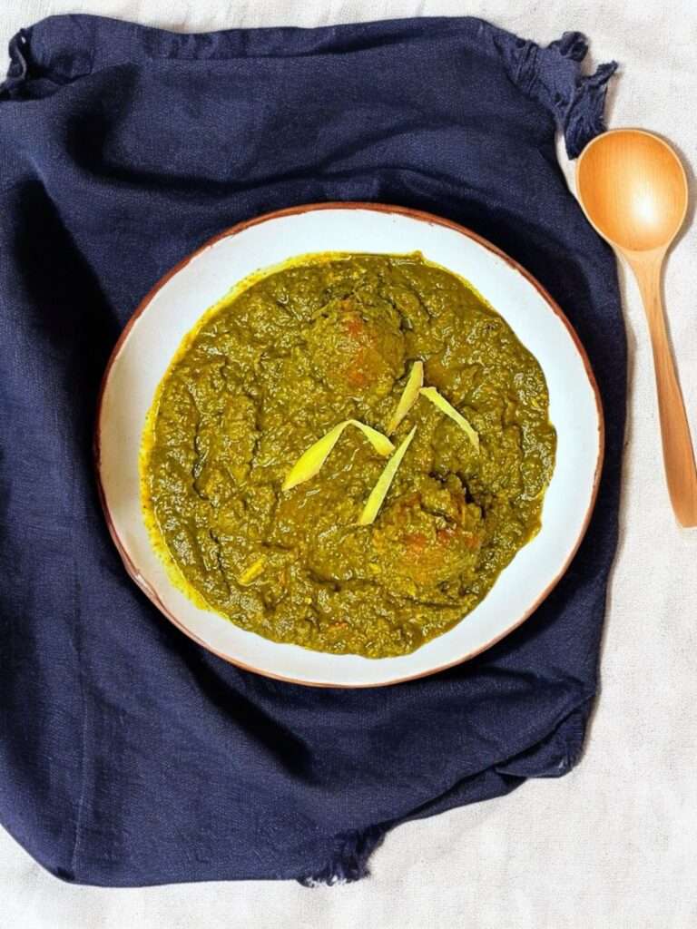 palak kofta curry