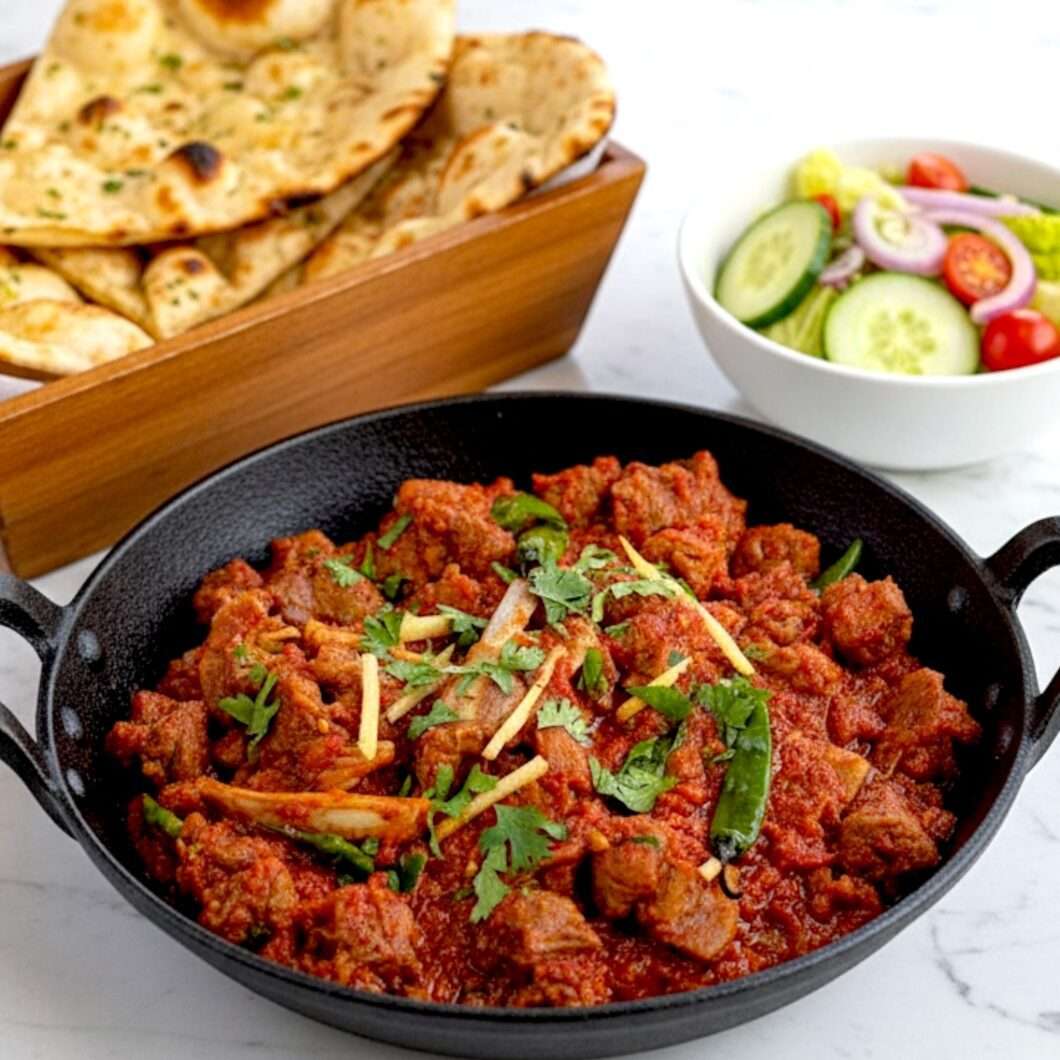 Authentic Mutton Karahi Recipe (Goat Karahi)