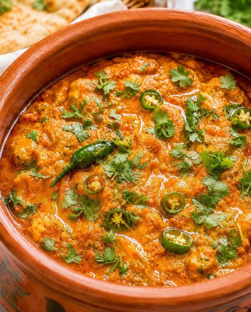 Chicken Handi – Restaurant-Style Creamy Boneless Chicken Curry